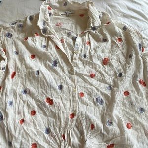 Madewell top medium